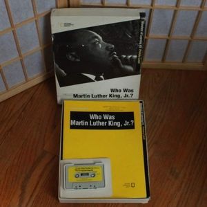 Vintage National Geographic "Who is MLK Jr.?" Wonders of Learning Education Kit